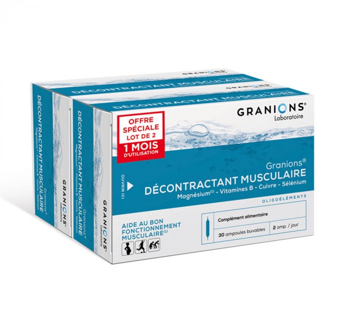 Granions Décontractant Musculaire Lot de 2